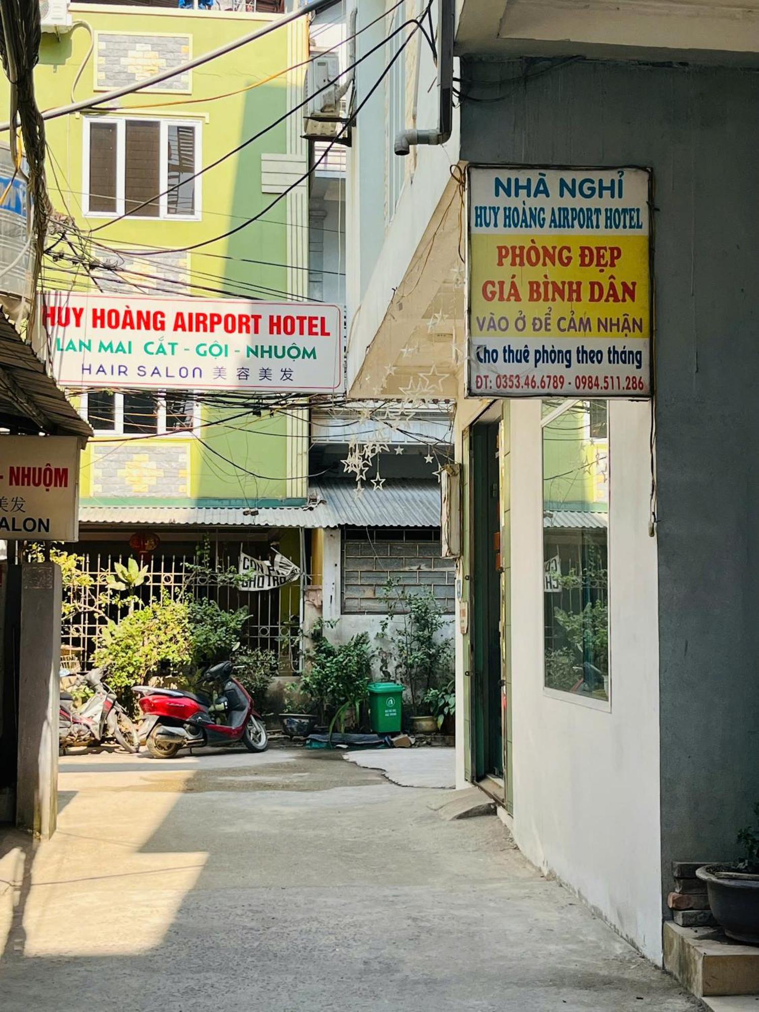Huy Hoang Airport Panzió Hanoi Kültér fotó